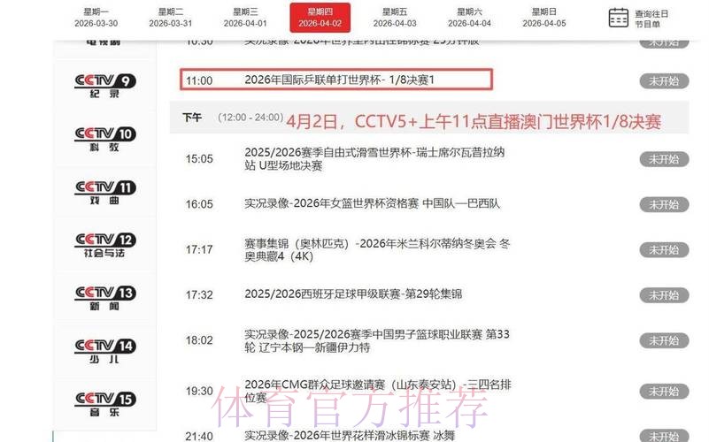 世界杯直播焦点赛事深度解析